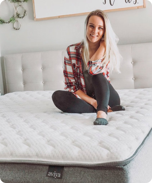 Aviya Hybrid Mattress | #1 Innerspring Mattress - Free Shipping & Returns